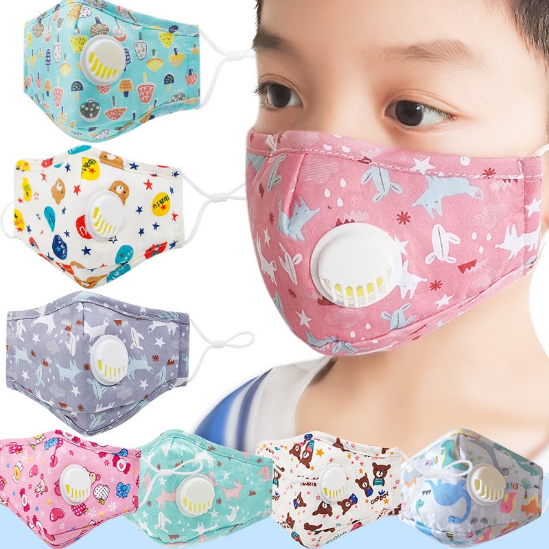 Children'S Warm Mask Men'S And Women'S Cotton Three-Dimensional Cute Cartoon Pattern Can Be Installed Filter Breathable Mask - Image 5