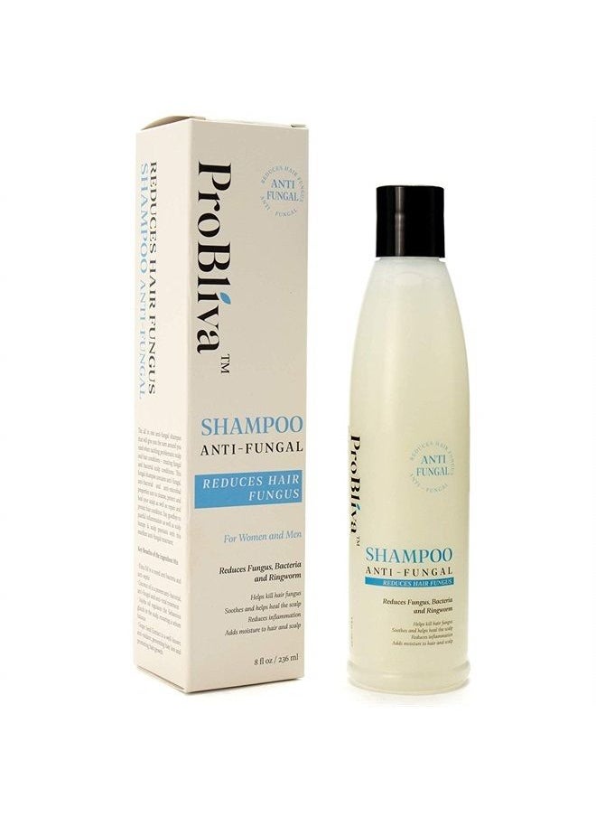 ProBliva - Fungus Shampoo, Psoriasis Shampoo, Itchy Scalp Shampoo for Hair & Scalp - for Men and Women - Help to Reduce Ringworm, Itchy Scalp - Contains Natural Ingredients Coconut Oil, Jojoba Oil, Emu - Image 1