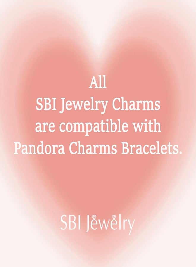SBI Jewelry Letter N Charm fits Pandora Bracelets Necklace Pendant Initial Alphabet N Dangle Charm for Women Birthday Jewelry Gifts - Image 5