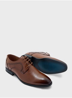 Robert Wood Ostritch Print Detail Formal Lace Ups  - Image 3