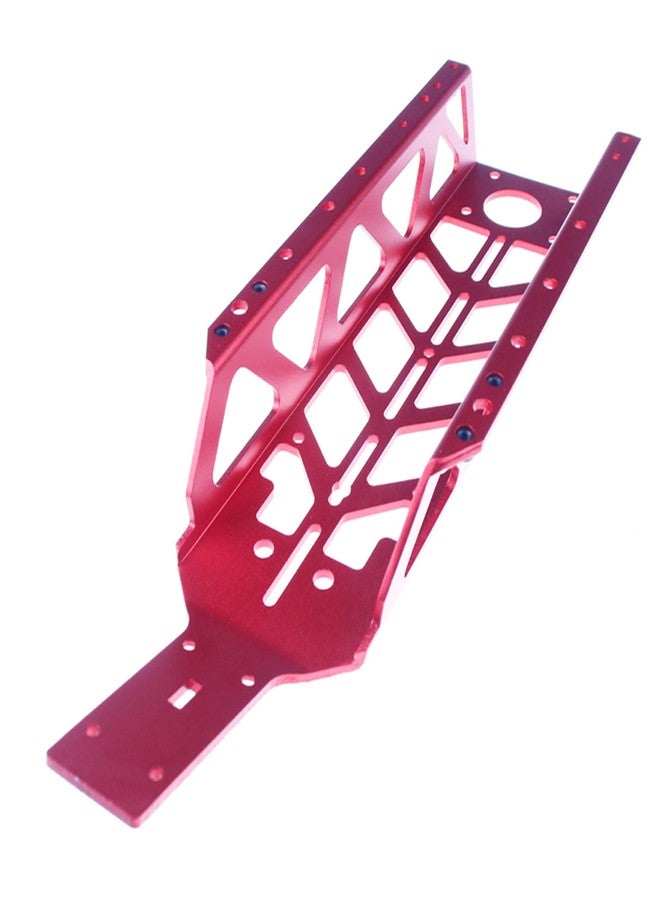 FLMLF هيكل رئيسي من سبيكة معدنية مخفف الوزن يناسب سيارات HPI ROVAN KM Baja RV KM 5B 5T 5SC (أحمر) بمقياس 1/5 - Image 1