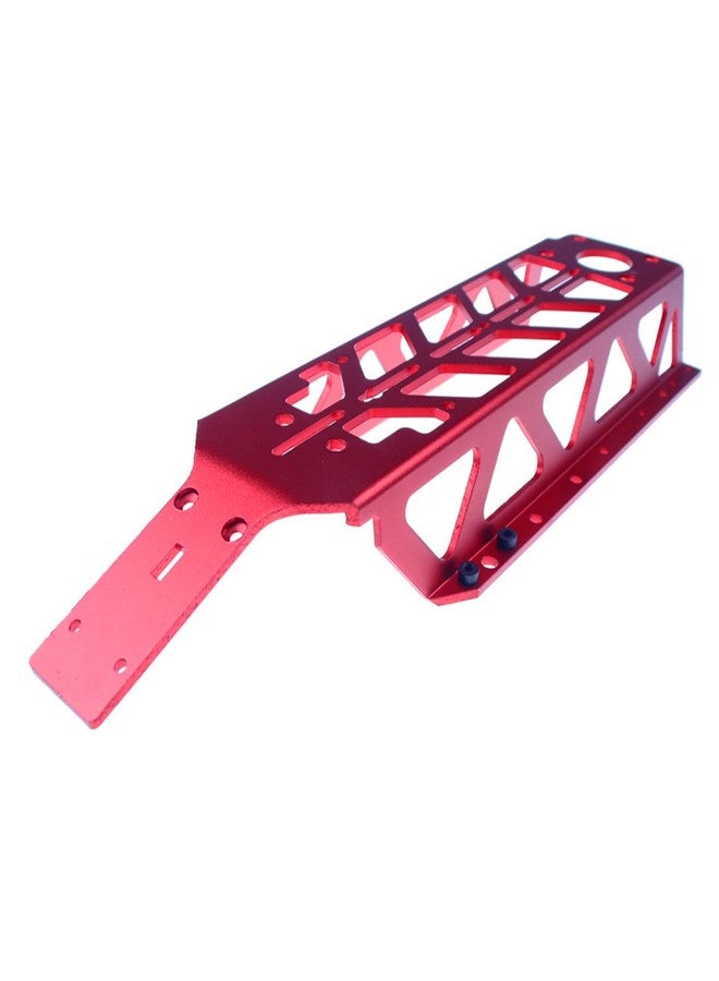 FLMLF هيكل رئيسي من سبيكة معدنية مخفف الوزن يناسب سيارات HPI ROVAN KM Baja RV KM 5B 5T 5SC (أحمر) بمقياس 1/5 - Image 2