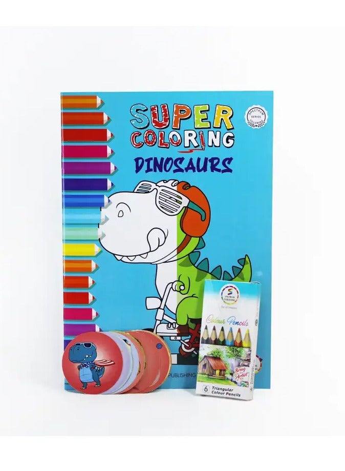 Dinosaur Coloring Book - Image 1