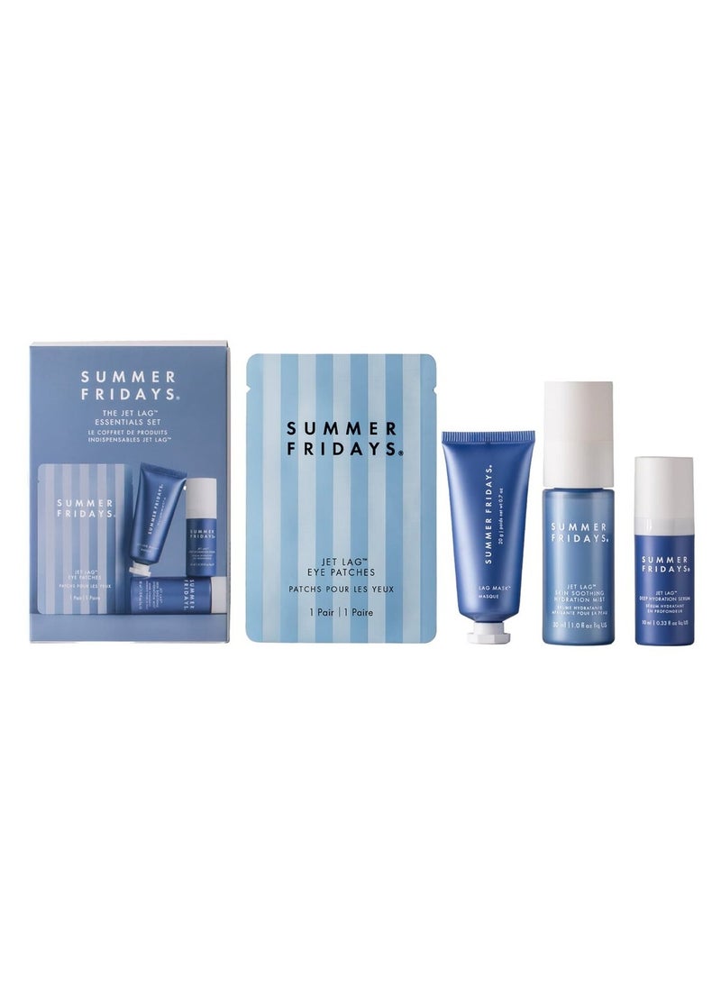 SUMMER FRIDAYS Summer Fridays The Jet Lag™ Essentials – Perfectly Hydrated Skin Set  - Image 1