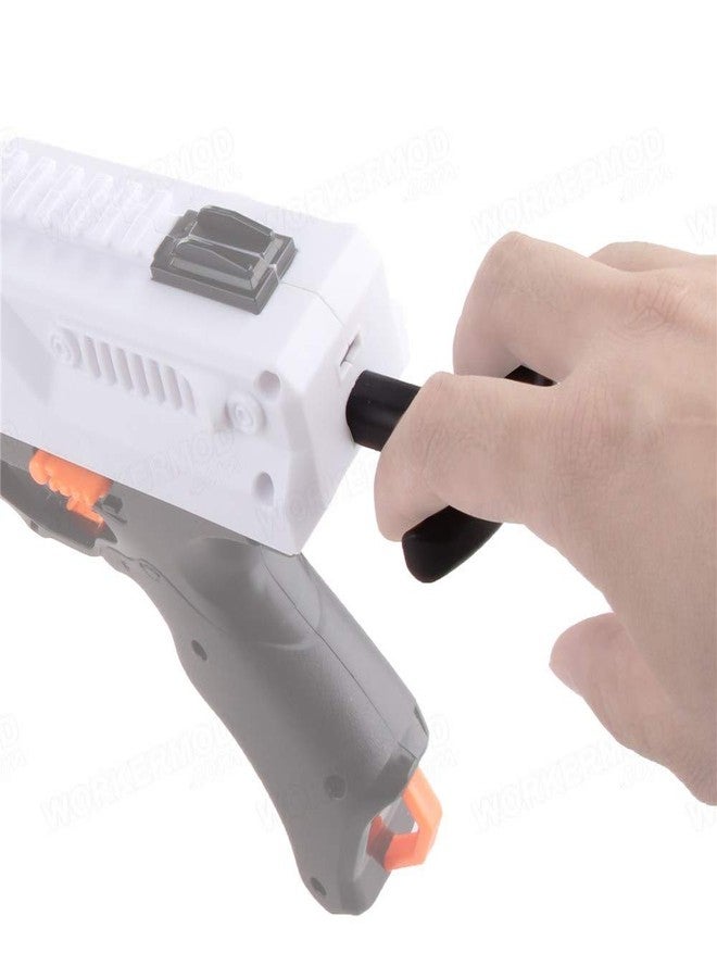 WORKER مقبض سحب خلفي بخمس كرات من نوع T-Pull من WORKER لبندقية Nerf Rival Phantom Corps Kronos XVIII-500 (أسود) - Image 3