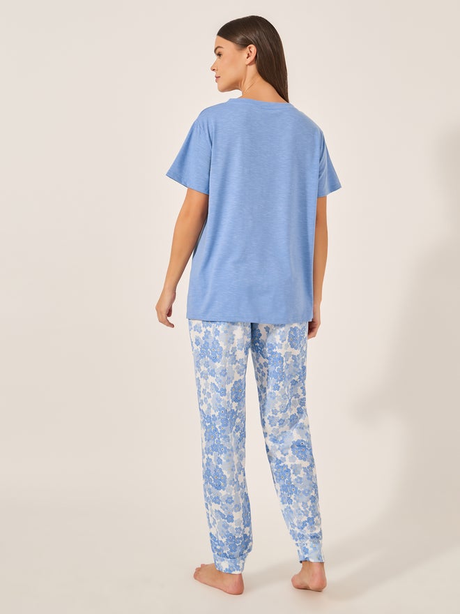 Styli Styli Unwind Floral Cuffed Pajama Set  - Image 5