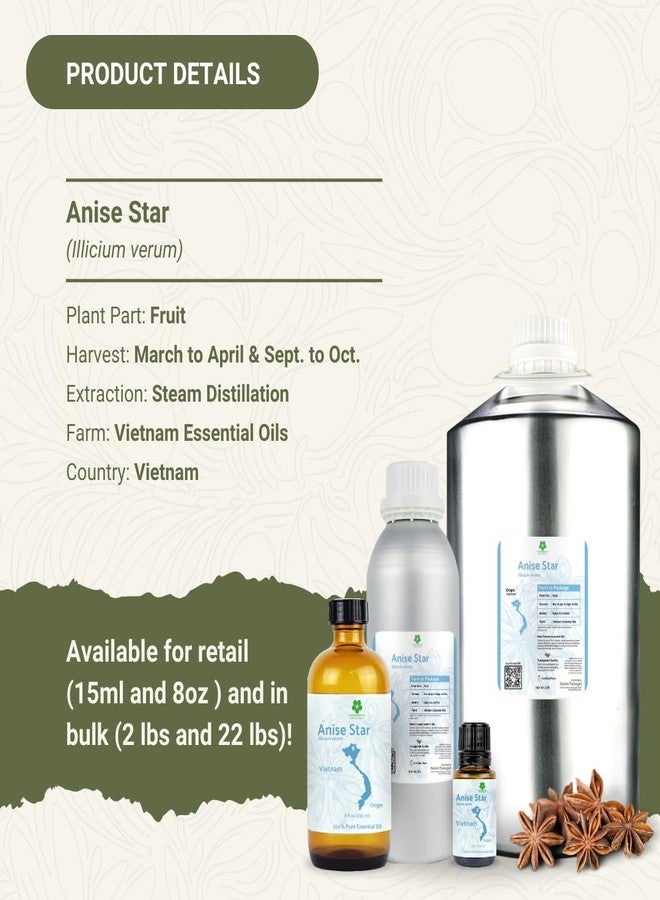 Nature Packaged Star Anise Essential Oil - Direct from Malagassi Essential Oils - Premium Star Anise Seed Oil for Aromatherapy, Diffuser, Candle, Soap, Skin and Hair 15ml - Image 5