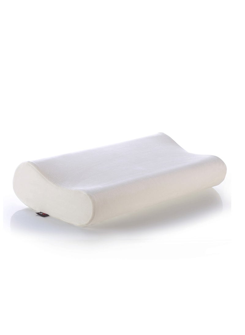 اتش تي مخده طبيه للوقايه من آلام الرقبه والعمود الفقري والحصول على وضعيه نوم صحية , اوف وايت , 60*35* - Image 1