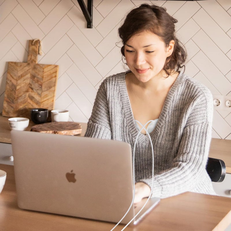 TOVVILD Breast Pump Accessories 8oz Milk Collection Cup, Compatible with Spectra S1/S2/S9, Not Original Spectra Part, Replacement 24mm Flange Milk Collector Cup Tubing Parts, 2 Pack - Image 5