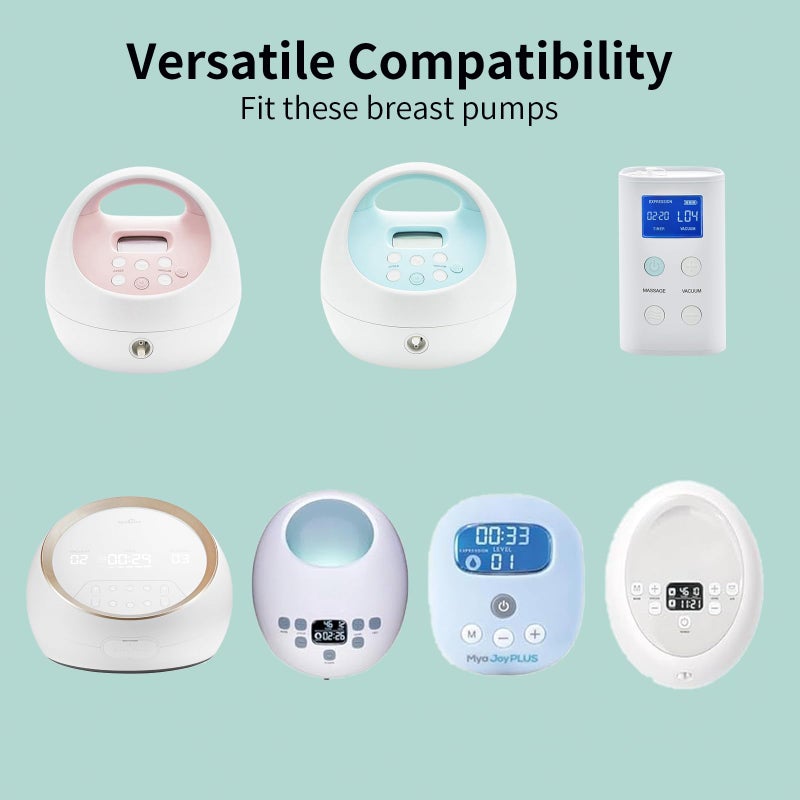 TOVVILD Breast Pump Accessories 8oz Milk Collection Cup, Compatible with Spectra S1/S2/S9, Not Original Spectra Part, Replacement 24mm Flange Milk Collector Cup Tubing Parts, 2 Pack - Image 4