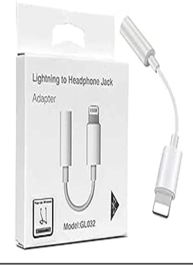 Generic - Generic Converter for Lightning for Apple to Jack 3.5mm Connector Headphone Adapter Earphone for iPhone - Zero - Image 1