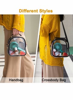 Excefore Clear Purse for Women Stadium, Clear Crossbody Bag Clear Tote Bags for Stadium  - Image 2
