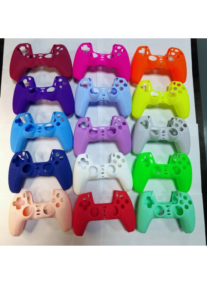 Generic - Suitable For Black Myth Wukong PS5 Game Handle Silicone Protective Cover With Non-slip Point Pure Mixed Color Camouflage Wireless-Product Color:Ps5 With Anti-slip Point Solid Color Mixed Color Camouflage-Model:9 - Image 1