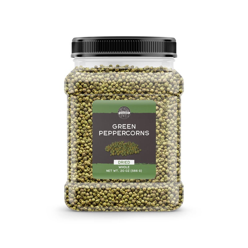 Birch & Meadow 1.25 lb of Green Peppercorns, Fresh & Mild Flavor, Whole & Dried - Image 4