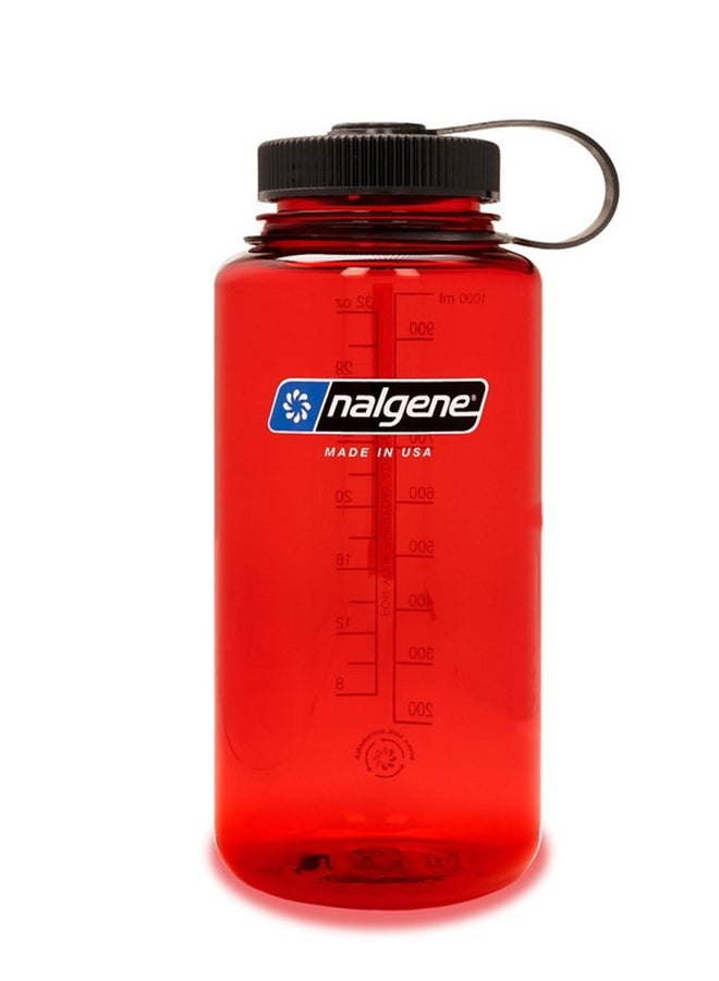 Nalgene 32oz Wide Mouth Red Sustain - Image 1