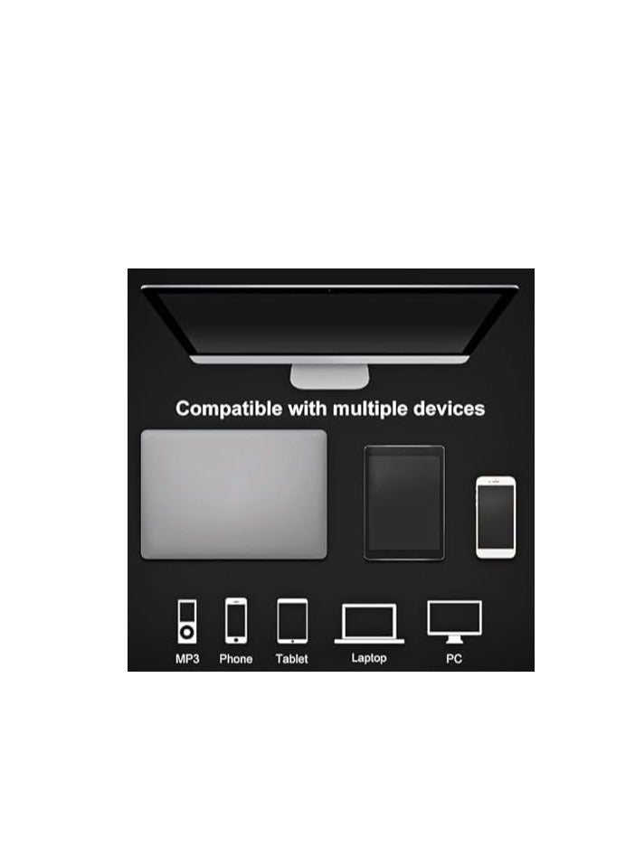 P33 Wireless Bluetooth Headphones - Stereo Music Over-Ear with Memory Card Support Gaming Headset Built-in Microphone for Laptop, Mobile, PC - teal/blue  P33 - Image 3