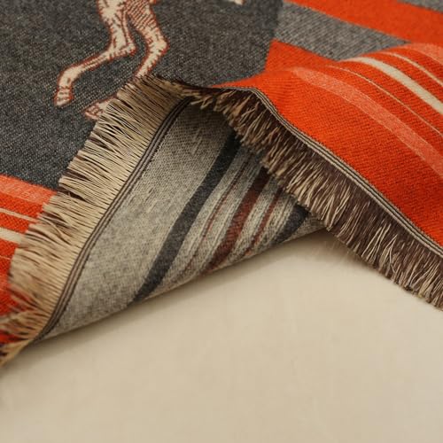 EXTREE Scarfs for Women Pashmina Silky Shawl Wrap for Evening Dressing Blanket Open Front Poncho Cape - Image 5