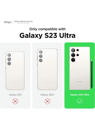 Samsung Galaxy S23 الٹرا فون کیس مائع سلیکون سلم پتلا نرم ربڑ کیس سادہ ہموار جیل کور برائے Samsung Galaxy S23 Ultra 6.8-inch - view 2