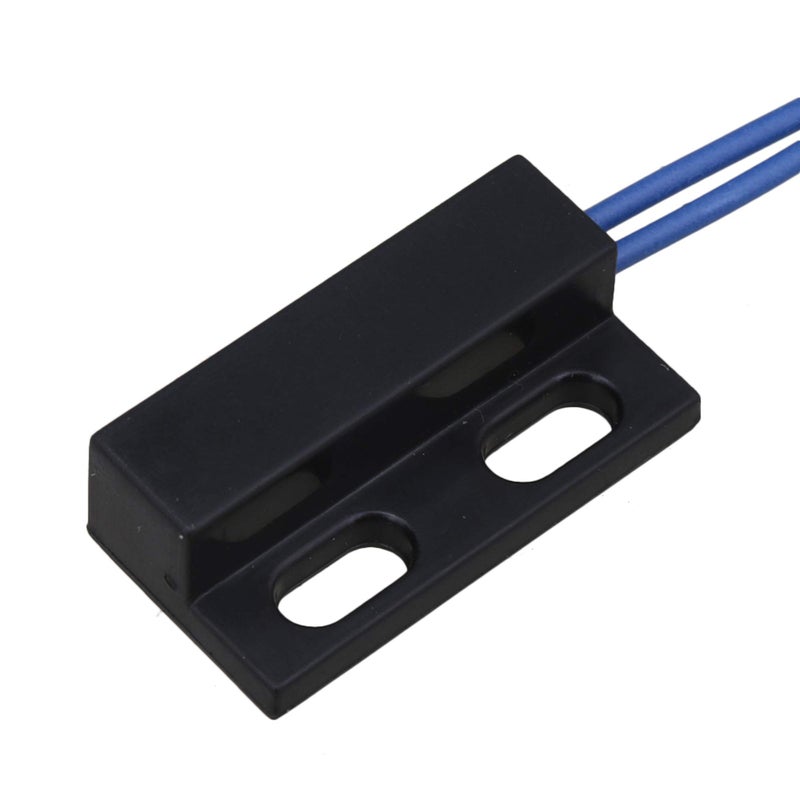 Bstinay AC110-220V Door Window Reed Switch Black Normally Open Magnetic Door Contacts Switch - Image 5