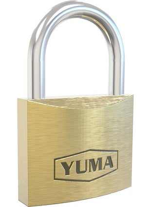 Yuma (Made in Turkey) Solid Brass Padlock 63 mm  - Image 1