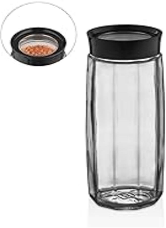 QLUX Qlux C-00397 Visible Polygon Jar, 1600 cc Capacity 
