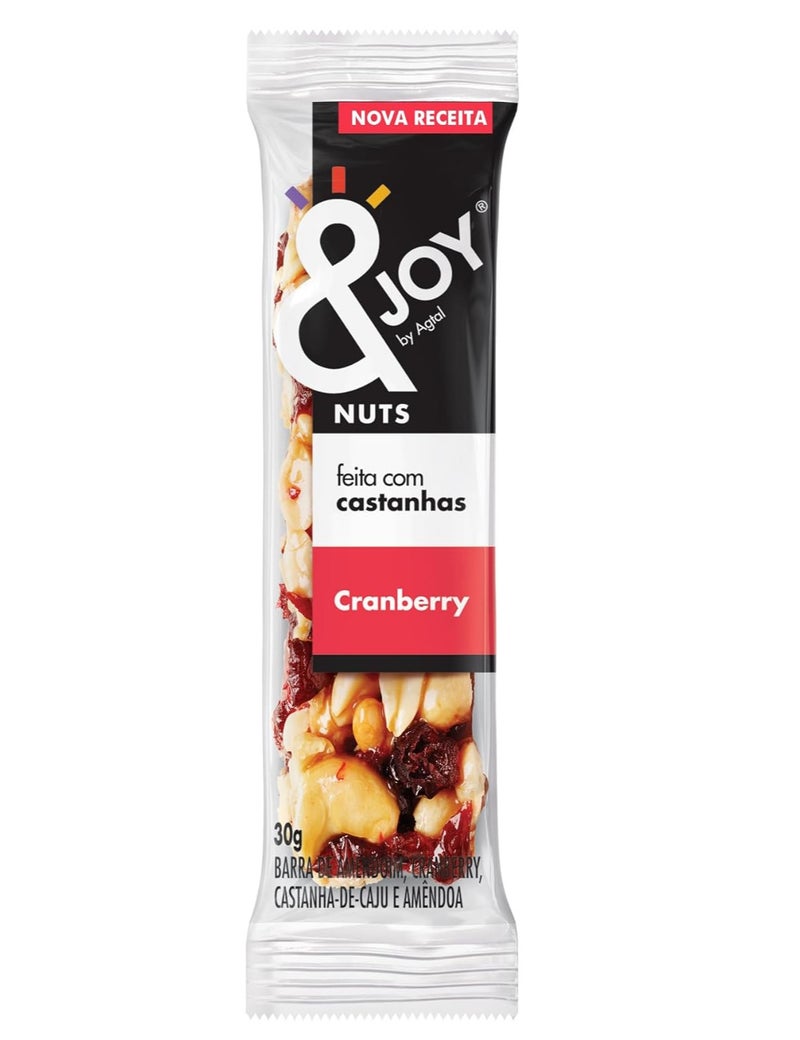 Enjoy snacks Enjoy Nuts Bar Cranberry (Pack of 12) - Image 3