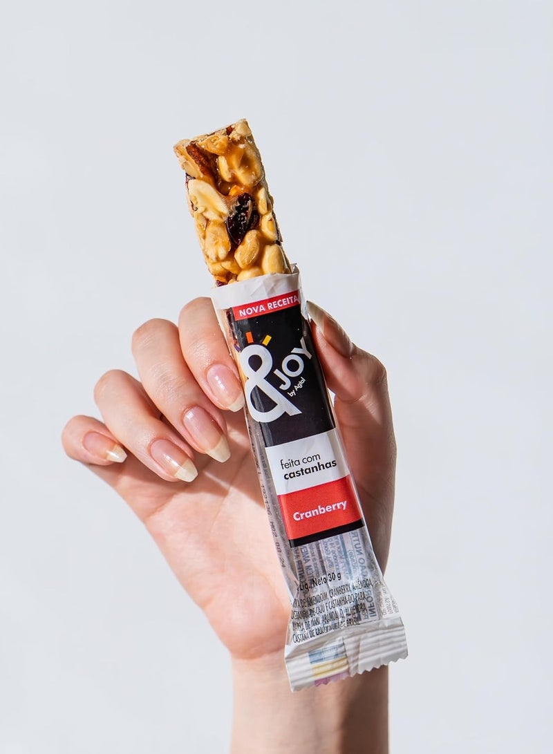 Enjoy snacks Enjoy Nuts Bar Cranberry (Pack of 12) - Image 4
