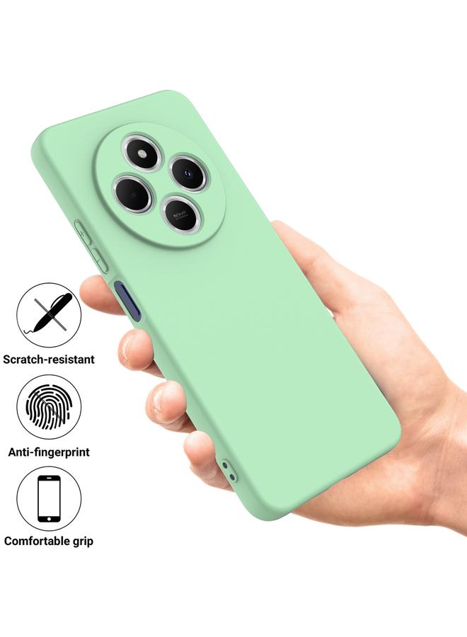 S-TOP Case For Redmi 14R / Xiaomi Poco C75 Solid Color Liquid Silicone Dropproof Full Coverage Phone Case - Image 2