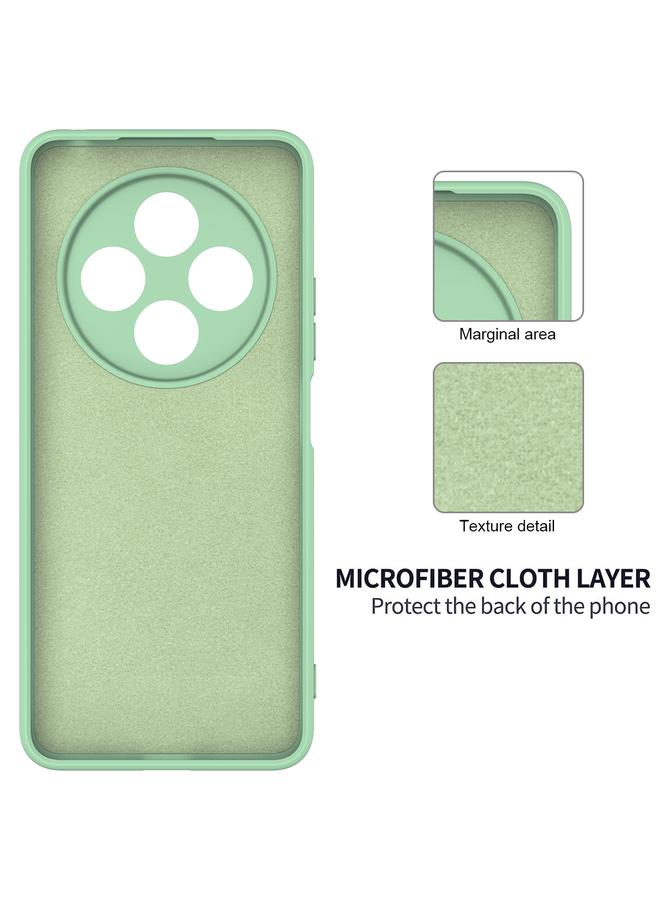S-TOP Case For Redmi 14R / Xiaomi Poco C75 Solid Color Liquid Silicone Dropproof Full Coverage Phone Case - Image 5