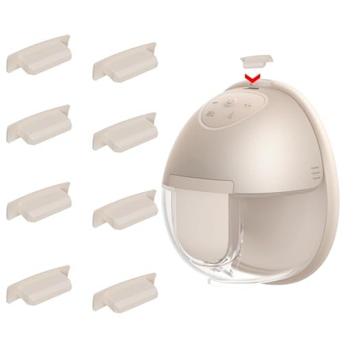 BDICOVE 8pcs Breast Pump Spout Cap for eufy Wearable Breast Pump S1 Pro/S1/E20/E10, Replace Spout Cover for eufy Pump, Made by BDICOVE, Not Original Parts - Image 1