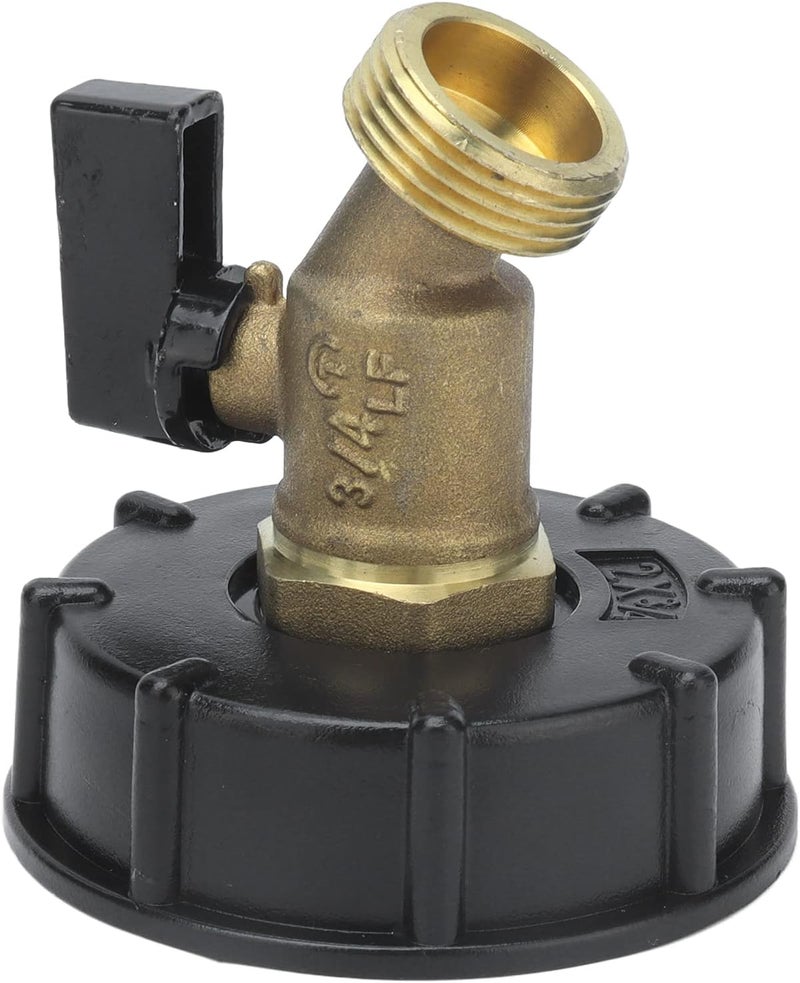 Focket Brass Faucet Valve IBC Tote Adapter for Easy Opening and Closing of UK IBC Containers - Image 4