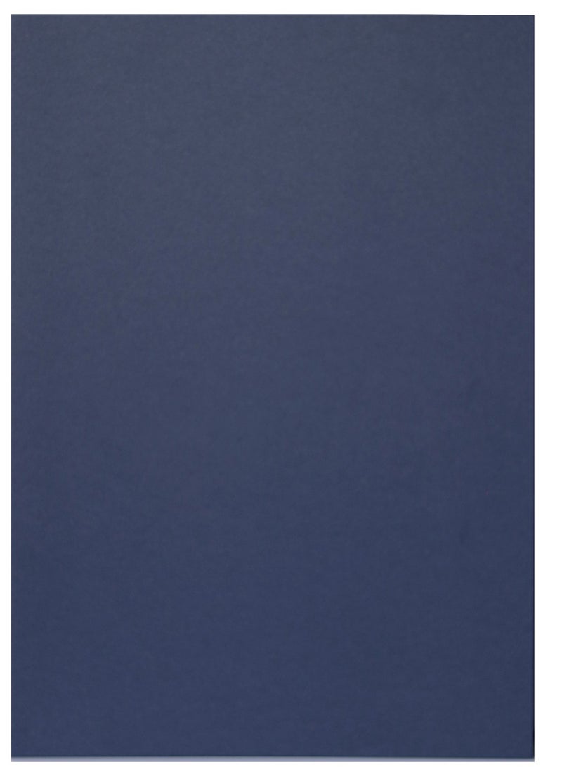 firstnock Navy Blue Colored Paper A4 20 Sheets 250 GSM Thick Navy Blue Paper for School Assignment Work Office Work Invitation Card wedding card business card craft making cardstock Dark Blue Paper - Image 3