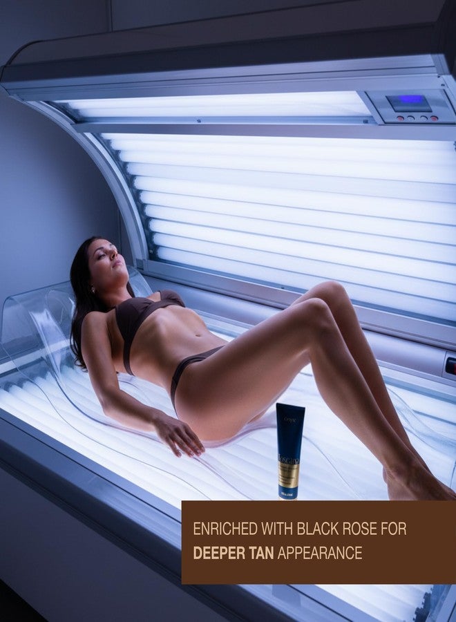 Onyx Toscana Bronzing Accelerator Lotion for Tanning Beds - DHA and Erythrulose Indoor Tanning Bed Bronzer - Dark Tan Bronzer with Tyrosine | Argan and Avocado Oil Body Lotion | 8.5 Fl Oz - Image 5