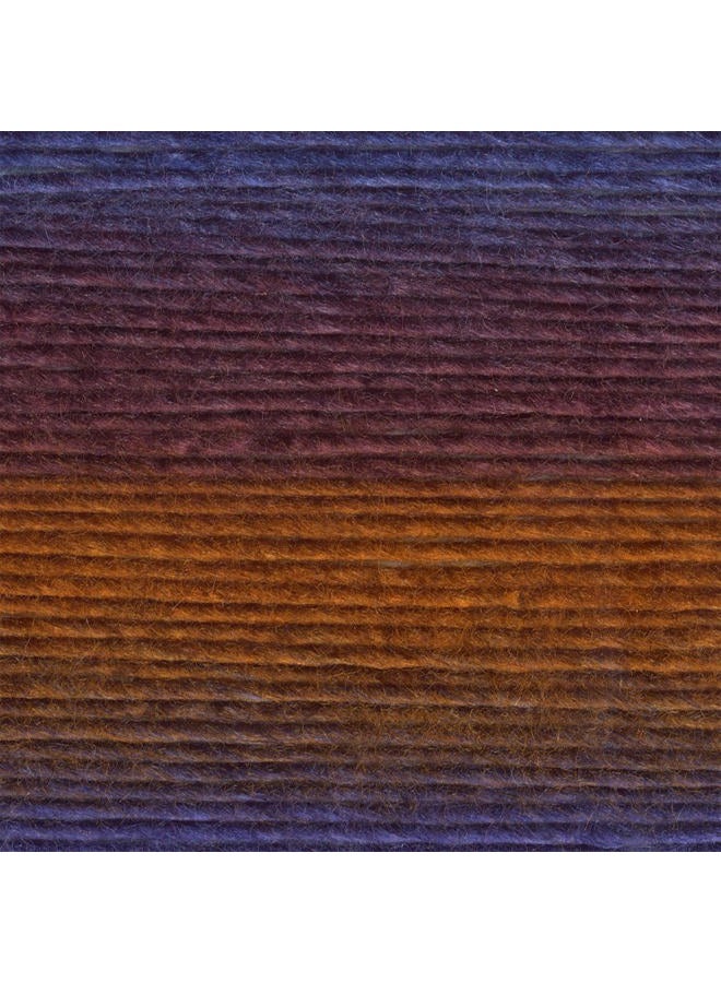 Lion Brand Yarn Landscapes Yarn, Multicolor Yarn for Knitting, Crocheting Yarn, Mountain Range, Blue, Brown, 441 Foot (Pack of 1) - Image 2