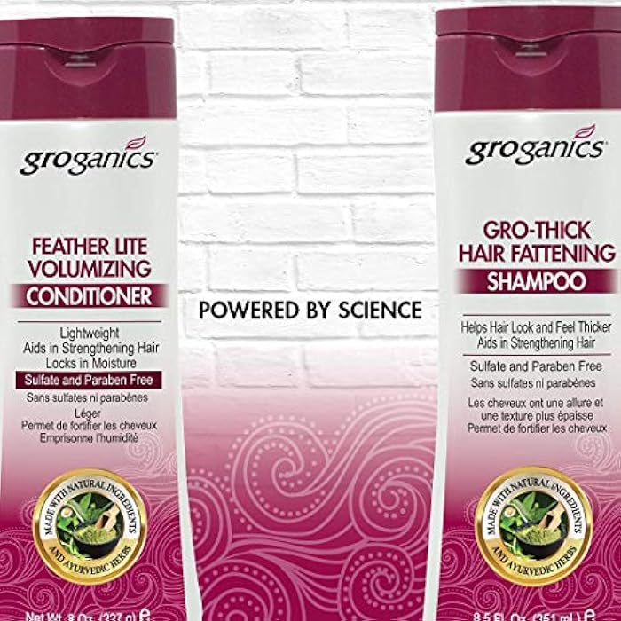 Groganics Thick Hair Fattening Shampoo 8.5oz - Image 5