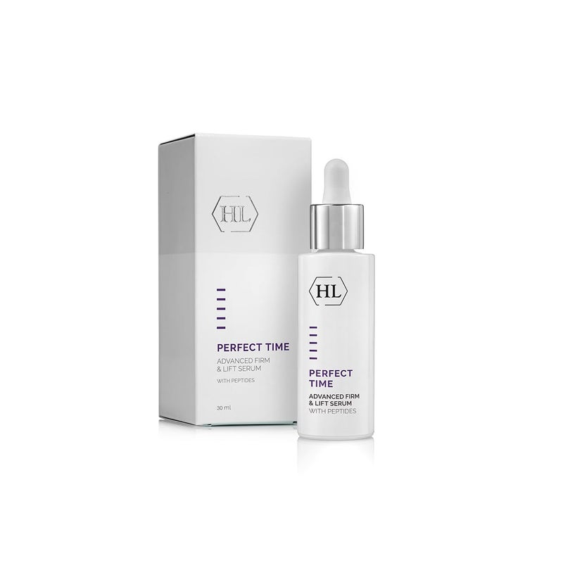 HL Holy Land Cosmetics Perfect Time Advanced Firm  Lift Serum to Reduce Fine Lines and Wrinkles 1 floz