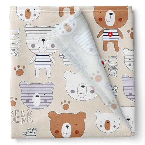 1ST STEP All Season Baby Blanket (Teddy, 100 X 140 cms) - Image 5