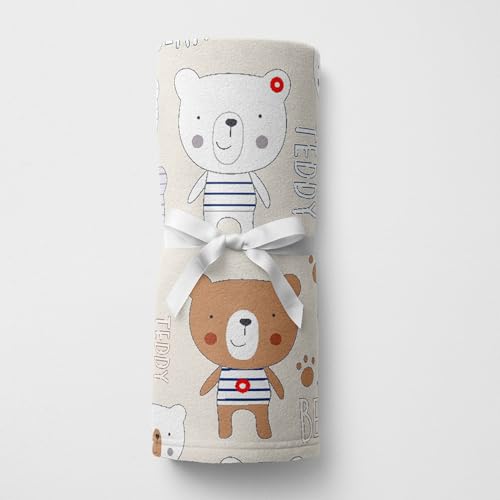 1ST STEP All Season Baby Blanket (Teddy, 100 X 140 cms) - Image 4