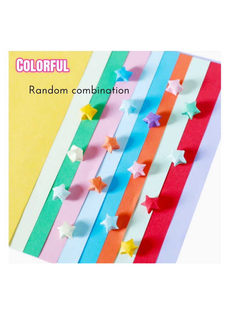NOVOLAN Origami Paper, A4 200 Sheets Colorful Craft Paper for Kids, 20 Colors, Double-Sided Easy-Fold Paper, for Origami, Paper Cutting, DIY Projects, Decorations, Vibrant Print Quality, 29.7x21cm - Image 5