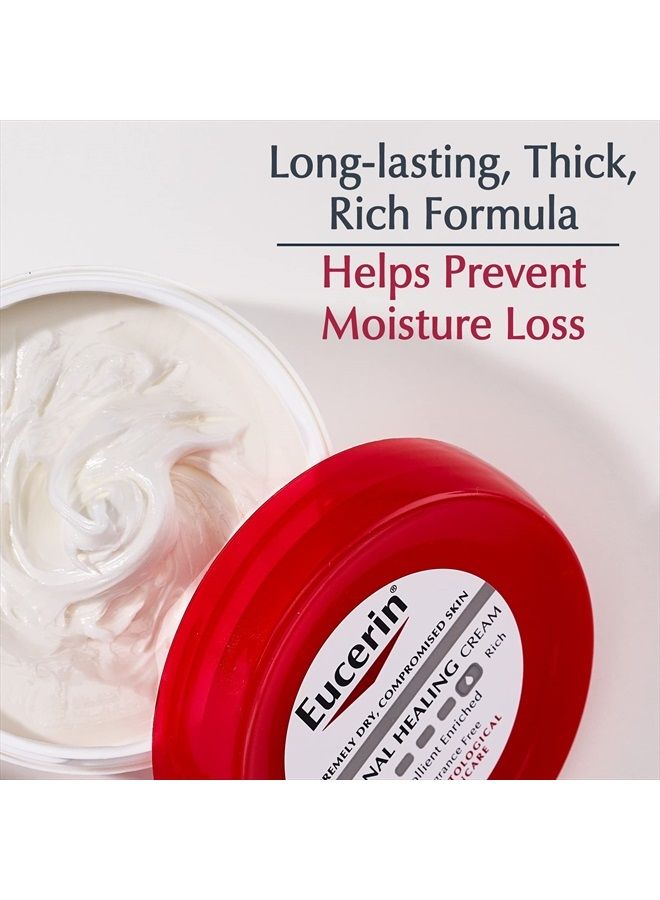 Eucerin Original Healing Cream, Fragrance Free Body Cream for Dry Skin, 2 Pack of 16 Oz Jars - Image 4