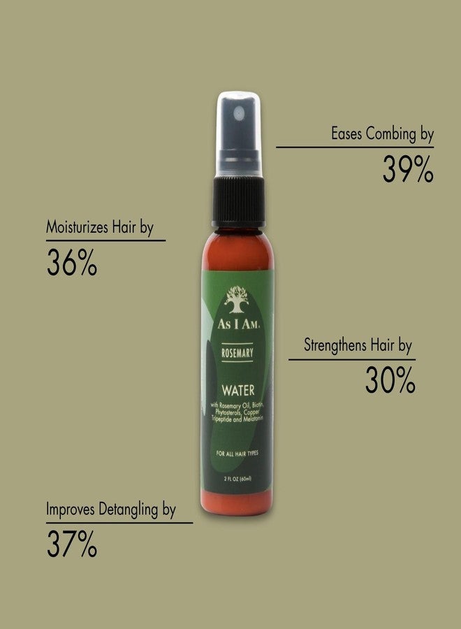 As I Am Rosemary Water - 2 Fluid ounce - with Biotin & Saw Palmetto - Image 2