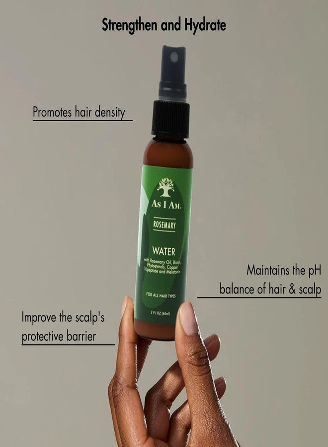 As I Am Rosemary Water - 2 Fluid ounce - with Biotin & Saw Palmetto - Image 4