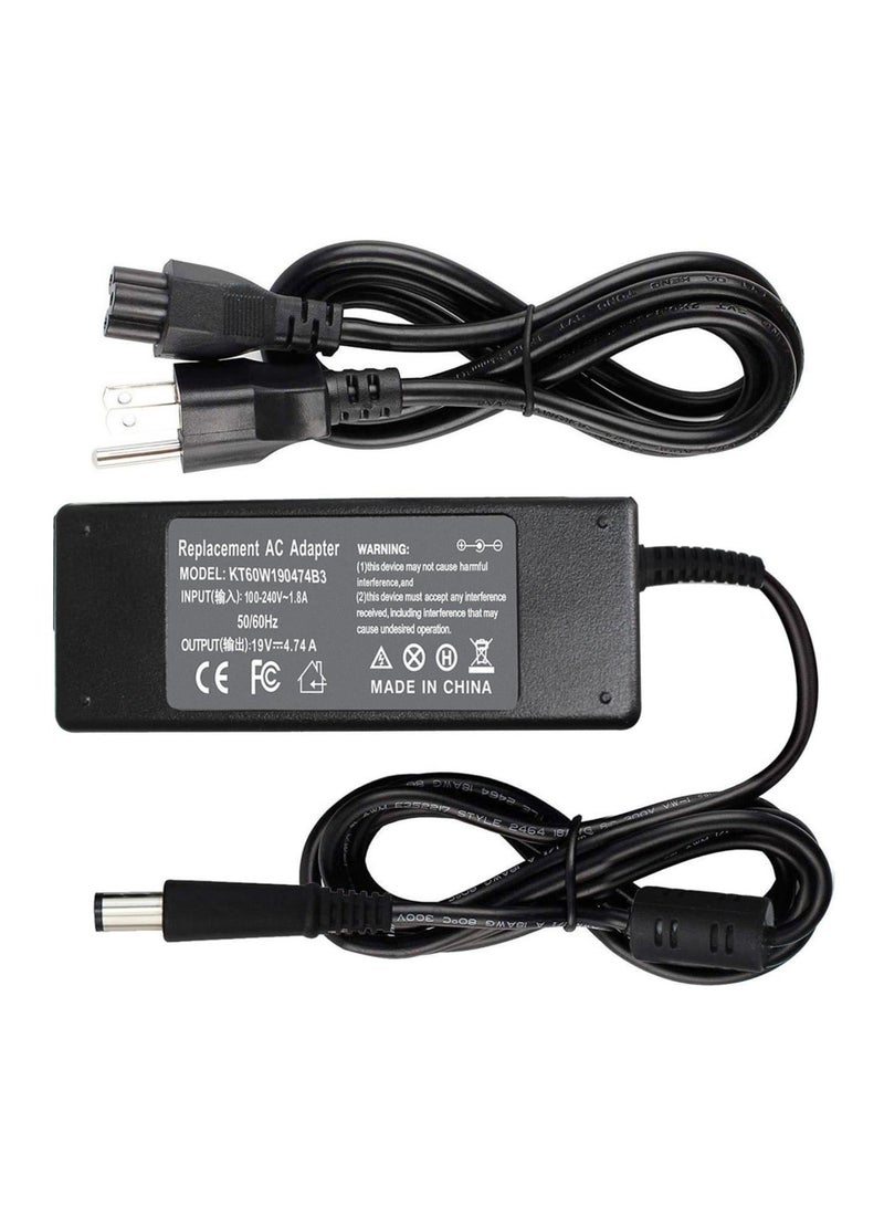 90W 19V 4.74A AC Charger for HP Pavilion All-in-One Desktop 22-3030 22-3110 23-g010 24-g020 18-5110 19-2304 20-B010 20-B013W 20-B014 21-h. 010 2 wire adapter 1-2024 - Image 4