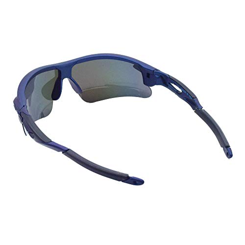 Peter Jones Black Sports Unisex Sunglasses | Polarized Lenses & Polycarbonate Frame | 100% UV Protection for Driving, Sports & Cycling (Model M007BL) - Image 4