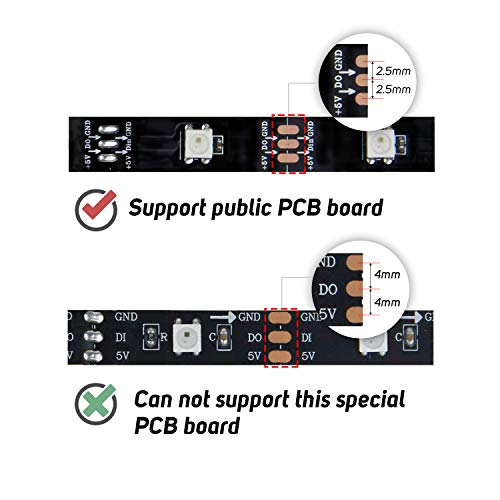 BTF-LIGHTING 10 Sets 3PIN 10mm 0.39in Width Right Angle L Shape Solderless Corner Connector for WS2811 WS2812B SK6812 LED Strip No Soldering Can't Support 144LEDs/m or ALTOVE LED Lights - Image 4