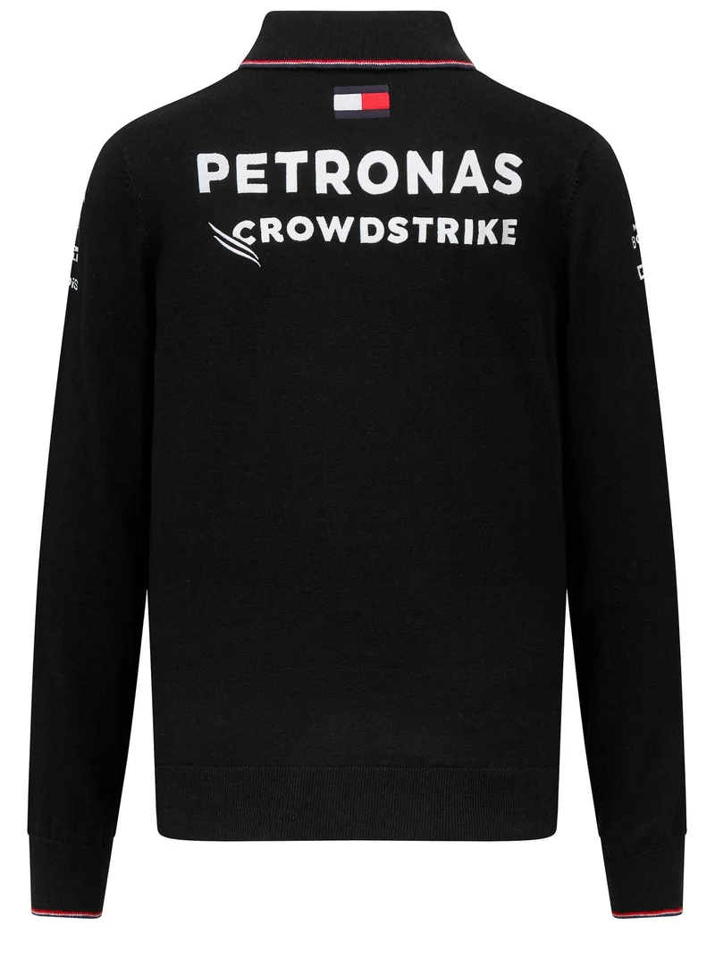 AMG Petronas Formula 1 Team  Mercedes Team Long Sleeve Knit Polo Shirt for Men | Best Price UAE