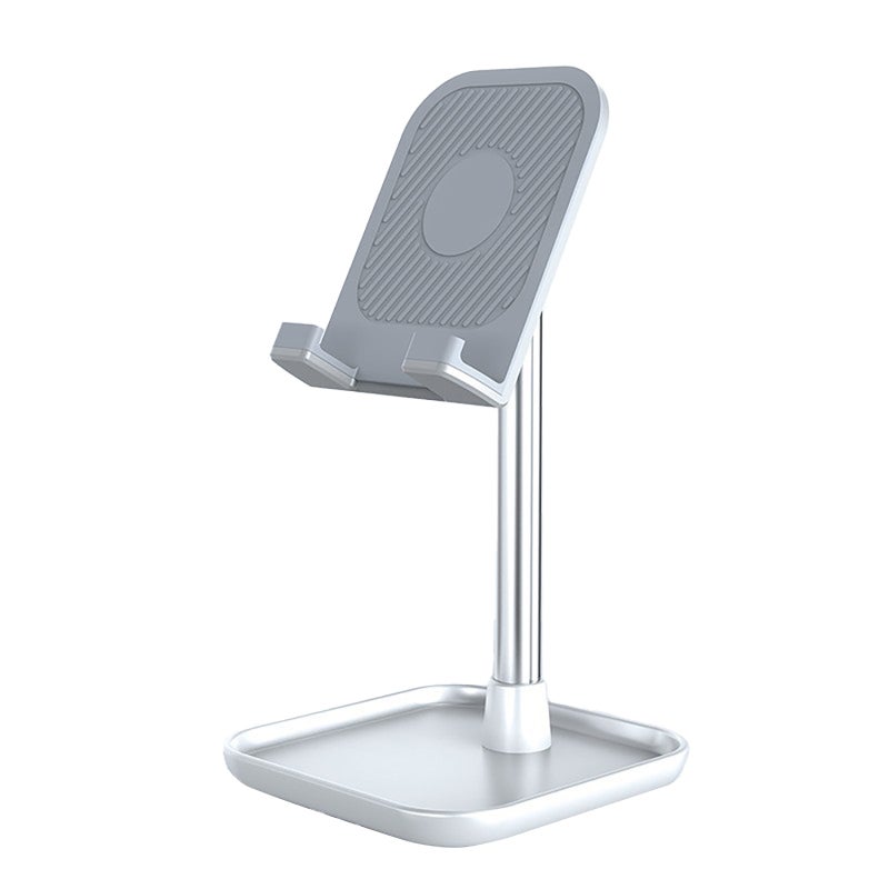 Z26 mobile phone stand learning live streaming adjustable and scalable tablet stand lazy mobile phone desktop stand whole white 10 * 10 * 18.2cm - Image 1