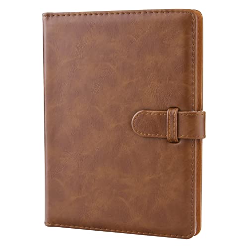 Hapeper 128 Pockets Photo Album Compatible with Fujifilm Instax Mini 12 11 9 8 90 70 40 Instant Camera Films and 2x3 Inch Photo Paper Brown - Image 1