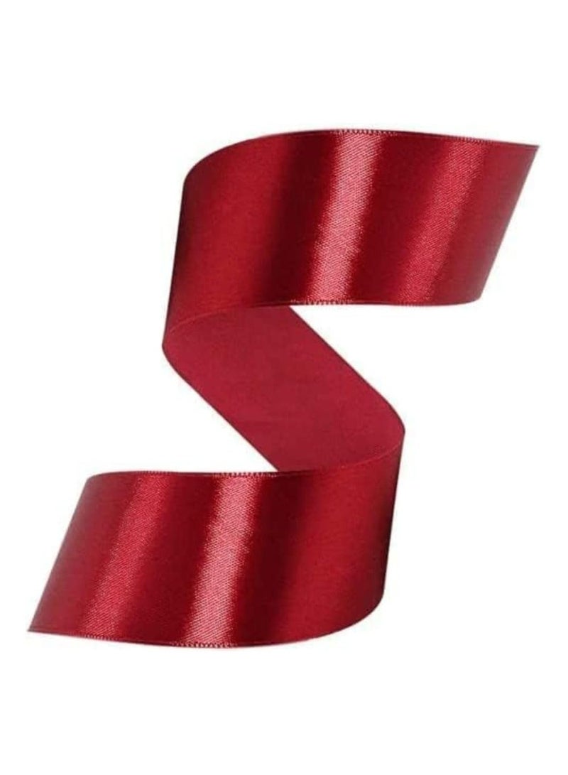 Generic Vanilla Satin Ribbon, 38mm x 25yd Fabric Polyester Ribbon for Gift Wrapping, Party Favors, Wedding Decorations, Bow Making, Bouquets, Sewing Projects & Craft Supplies  - Image 4
