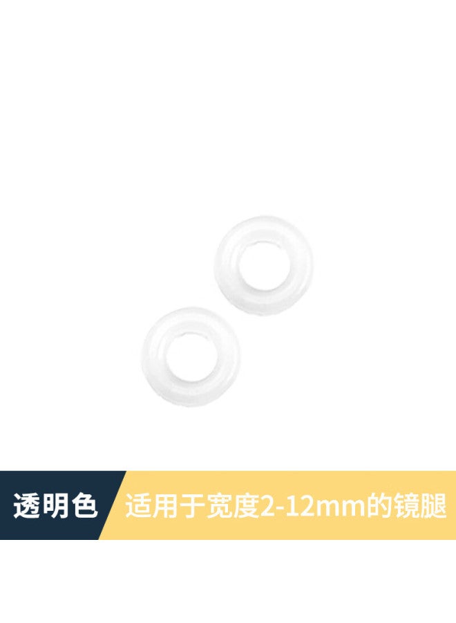 LOVECRAFT Lovecraft Glasses Anti-slip Silicone Ear Hooks High Transparency Anti-slip Rings *8 Pieces Fixed Anti-wear Ear Support Accessory - Image 4